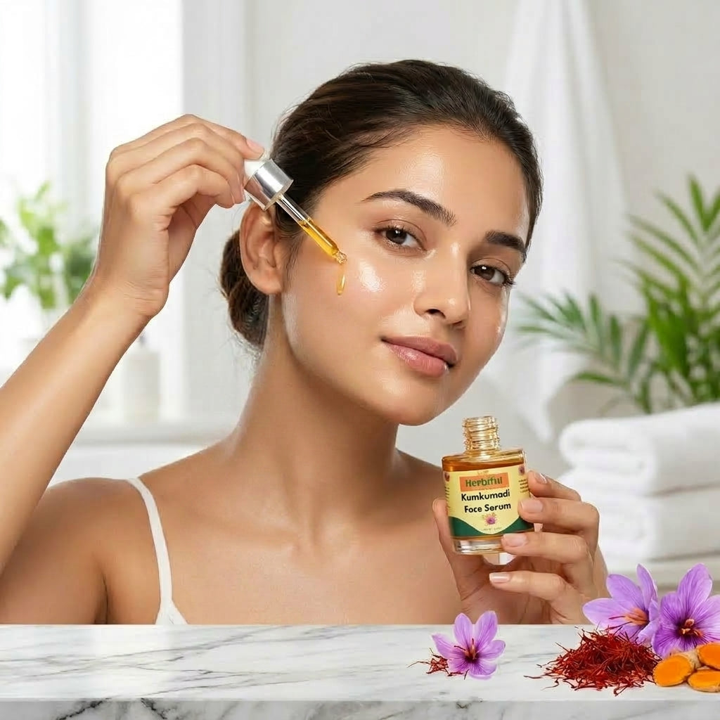 Kumkumadi Face Serum 20ml | Brightening & Glow Boosting Ayurvedic Oil