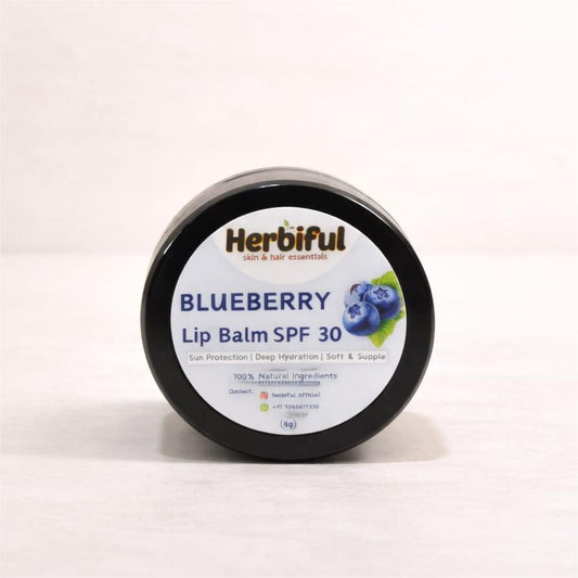Blueberry Lip Balm SPF 30 8gm — Deep Hydration & Sun Protection for Soft, Healthy Lips