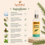 Rosemary Hair Spray 100ml | Hair Growth & Anti Hair Fall Spray