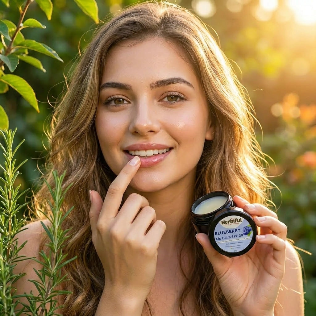Blueberry Lip Balm SPF 30 8gm — Deep Hydration & Sun Protection for Soft, Healthy Lips