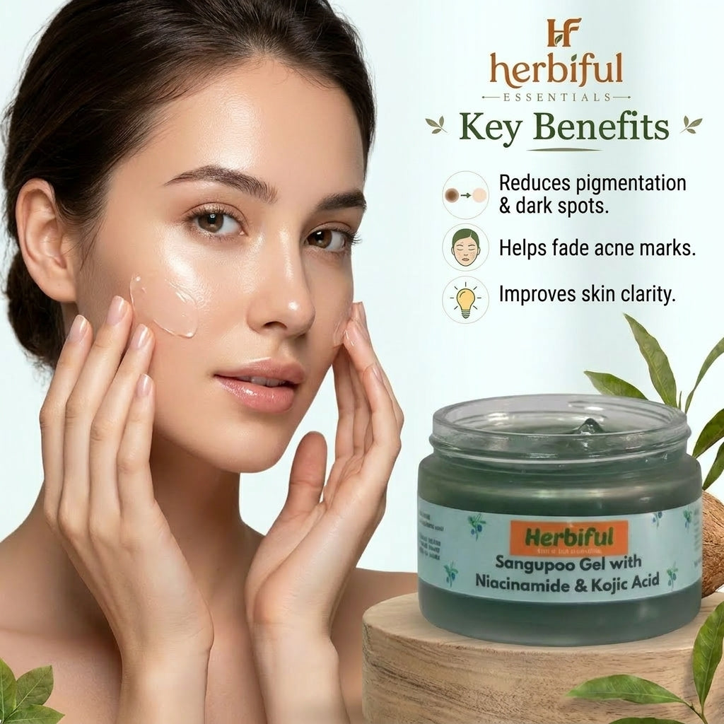 Sangupoo Gel with Niacinamide & Kojic Acid 40gm | Brightening & Pigmentation Care