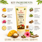 Mango Sunscreen SPF50 PA+++ 50gm | No White Cast & Deep Hydration Daily Protection with Ceramides & Vitamin B5
