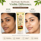 Mango Sunscreen SPF50 PA+++ 50gm | No White Cast & Deep Hydration Daily Protection with Ceramides & Vitamin B5