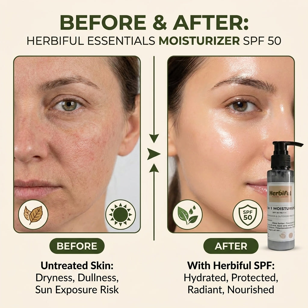 3-in-1 Moisturizer with SPF 50 PA+++ 100ml — Hydrates, Protects & Nourishes